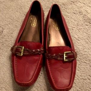 Burgundy Coach shoes